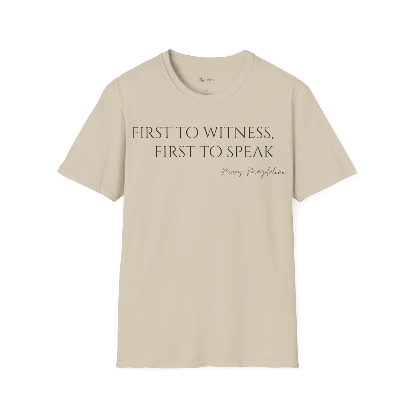 Mary Magdalene: First to witness, first to speak.