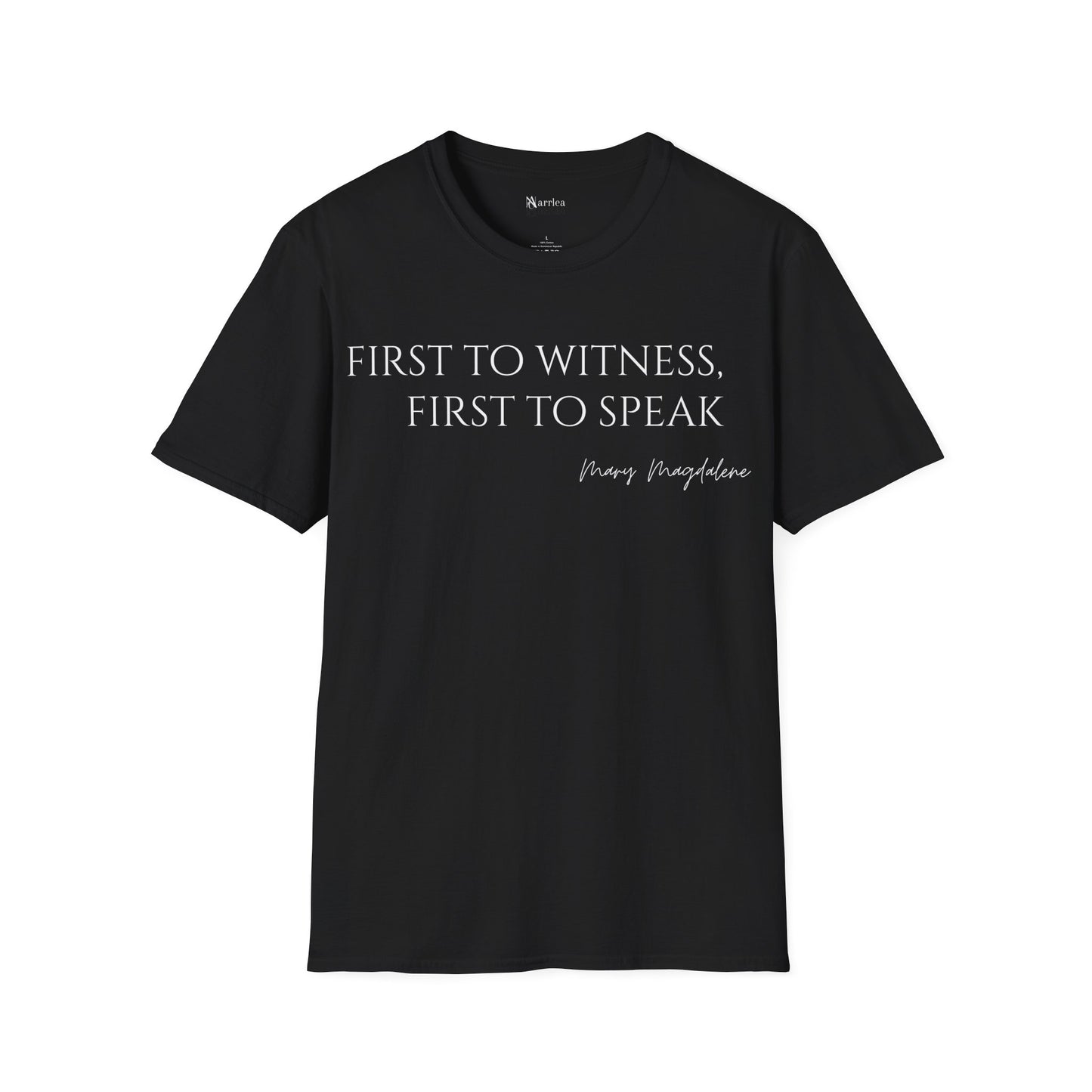 Mary Magdalene: First to witness, first to speak.