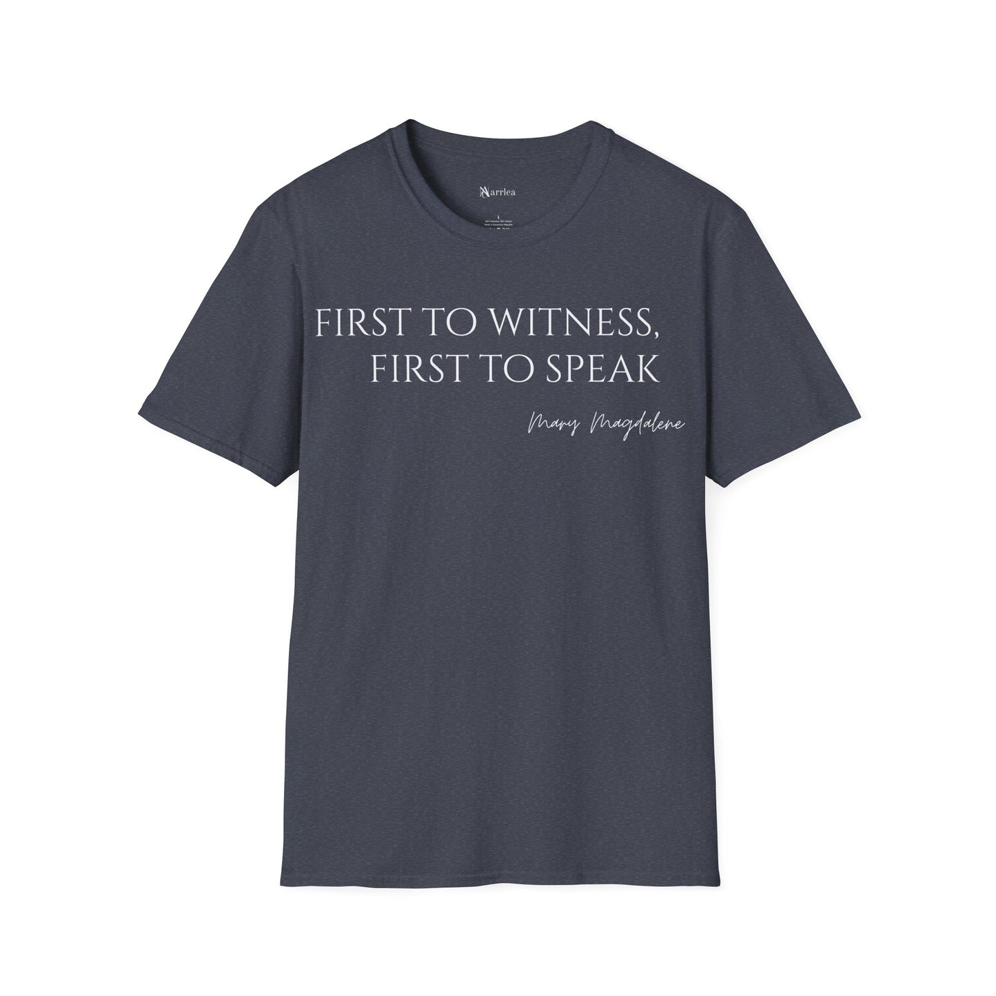 Mary Magdalene: First to witness, first to speak.