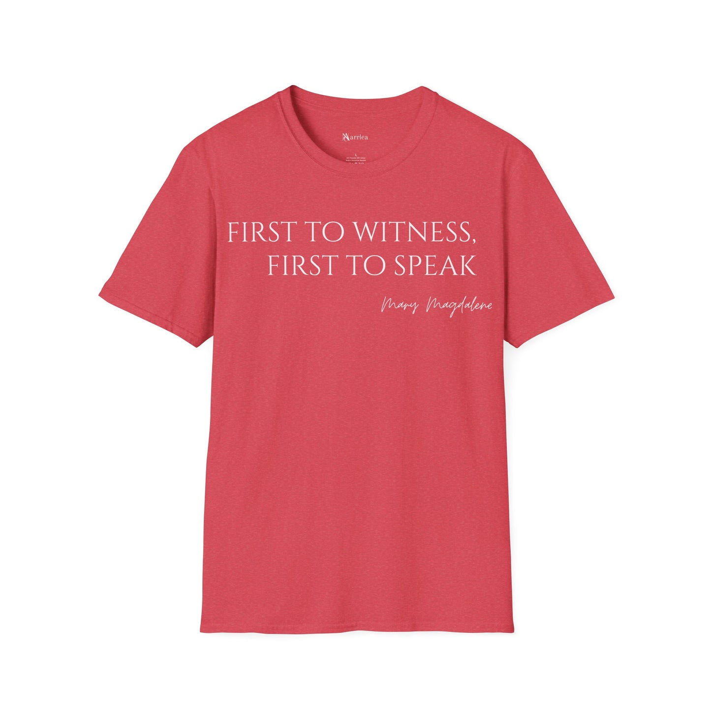 Mary Magdalene: First to witness, first to speak.