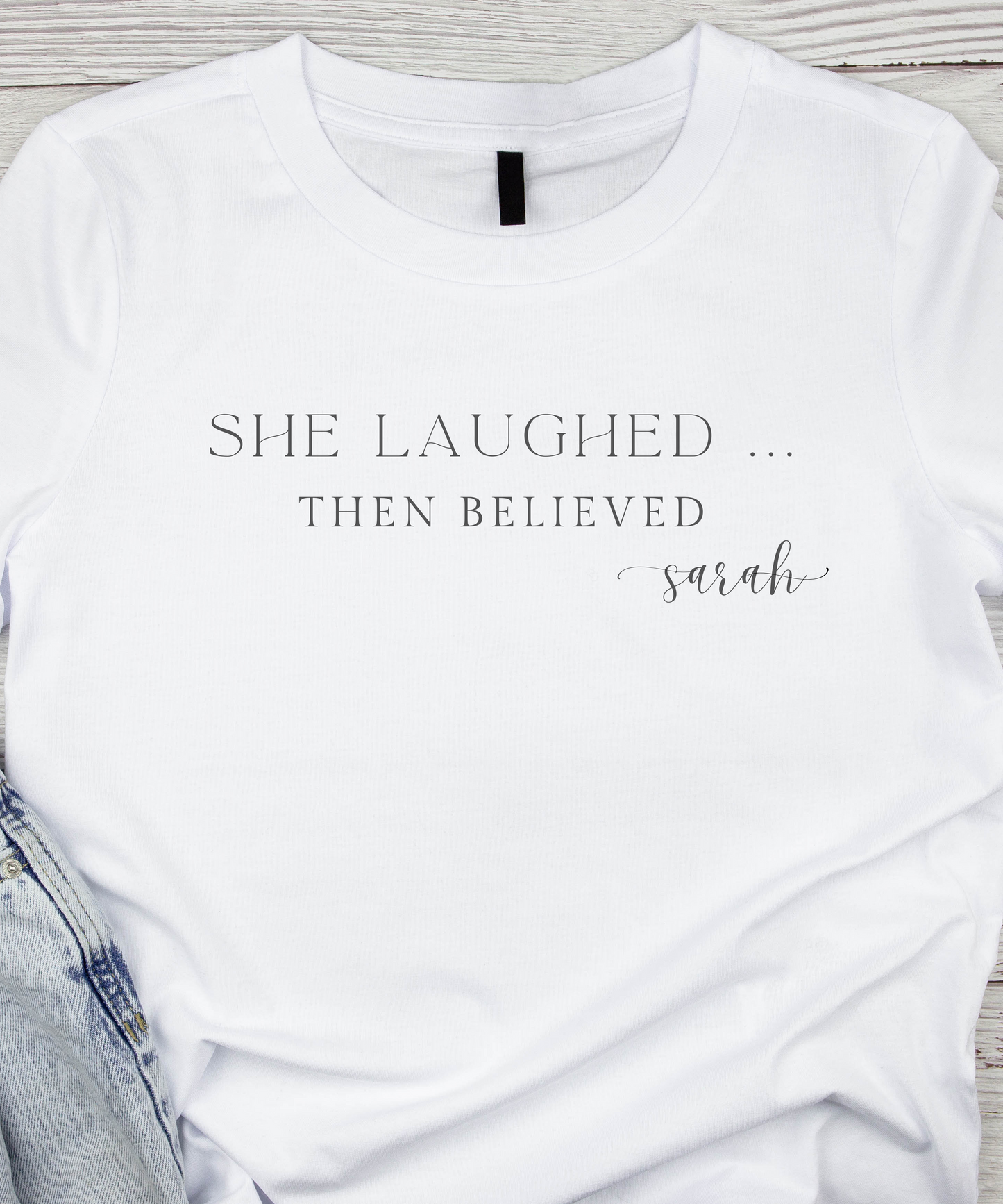 Sarah – She Laughed, Then Believed.