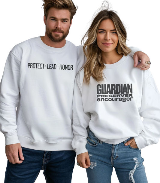 Protect. Lead. Honor. Crewneck Sweatshirt