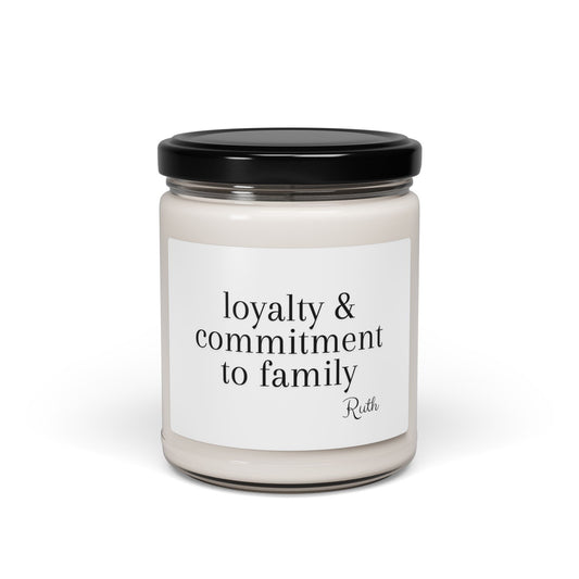 Loyalty and Commitment to Family Candle