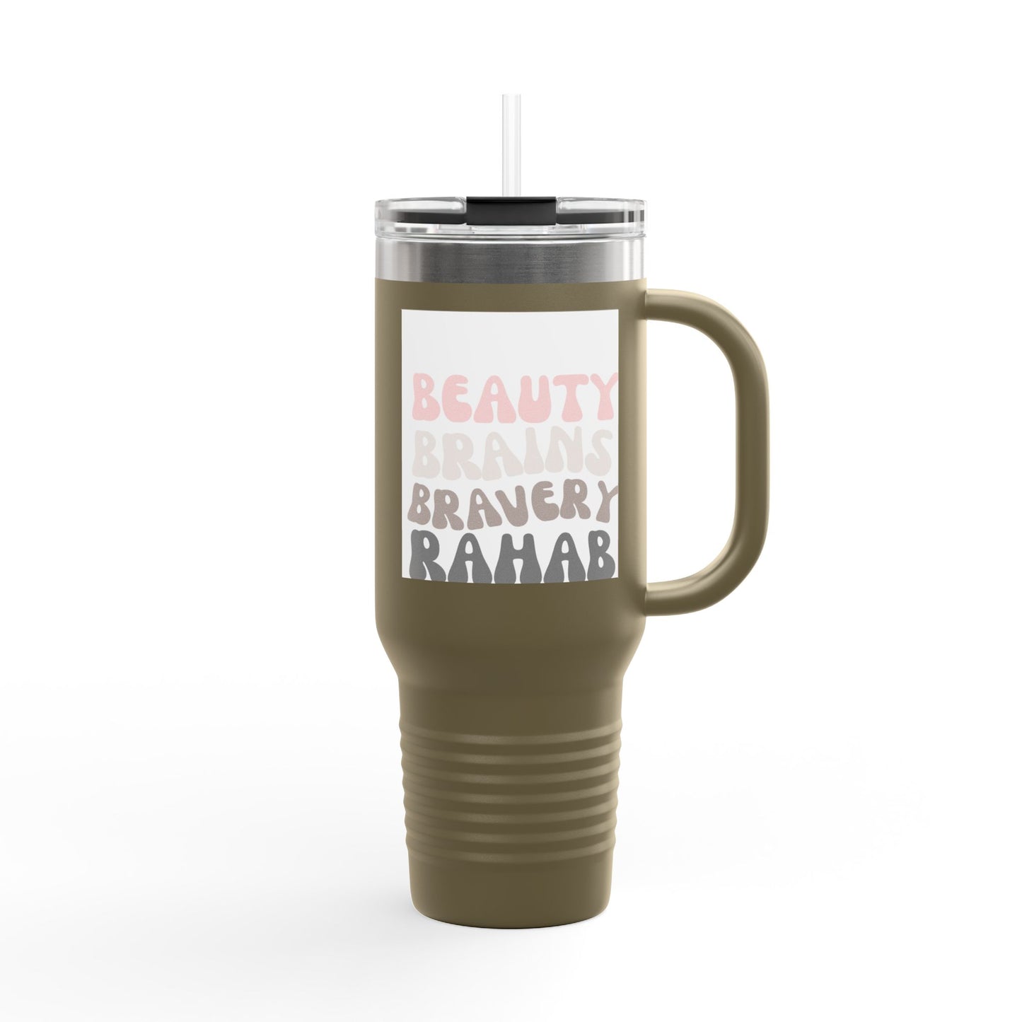 Rehab: Beauty, Brains - 40oz Tumbler