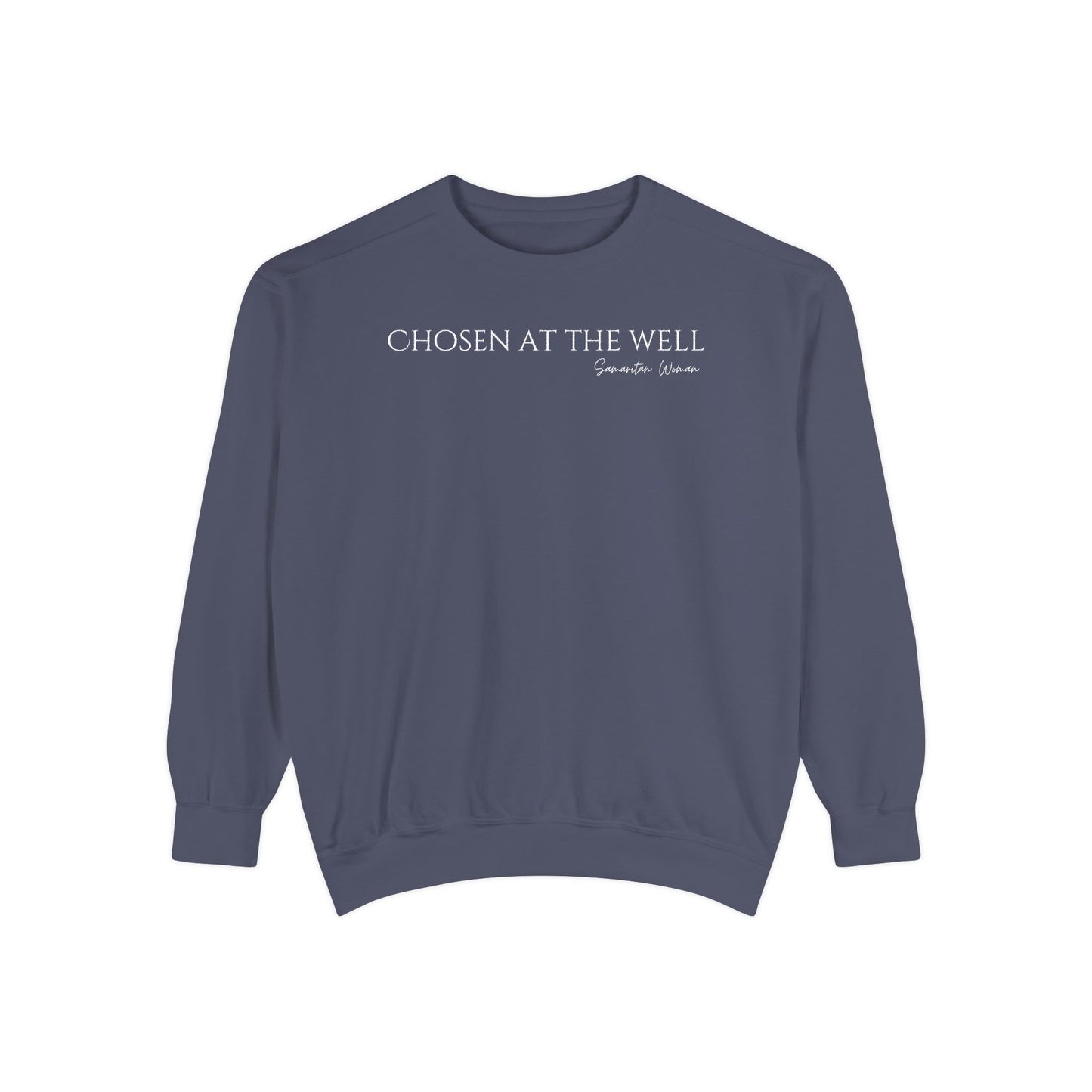 Samaritan Woman: Chosen at the Well Crewneck Sweatshirt