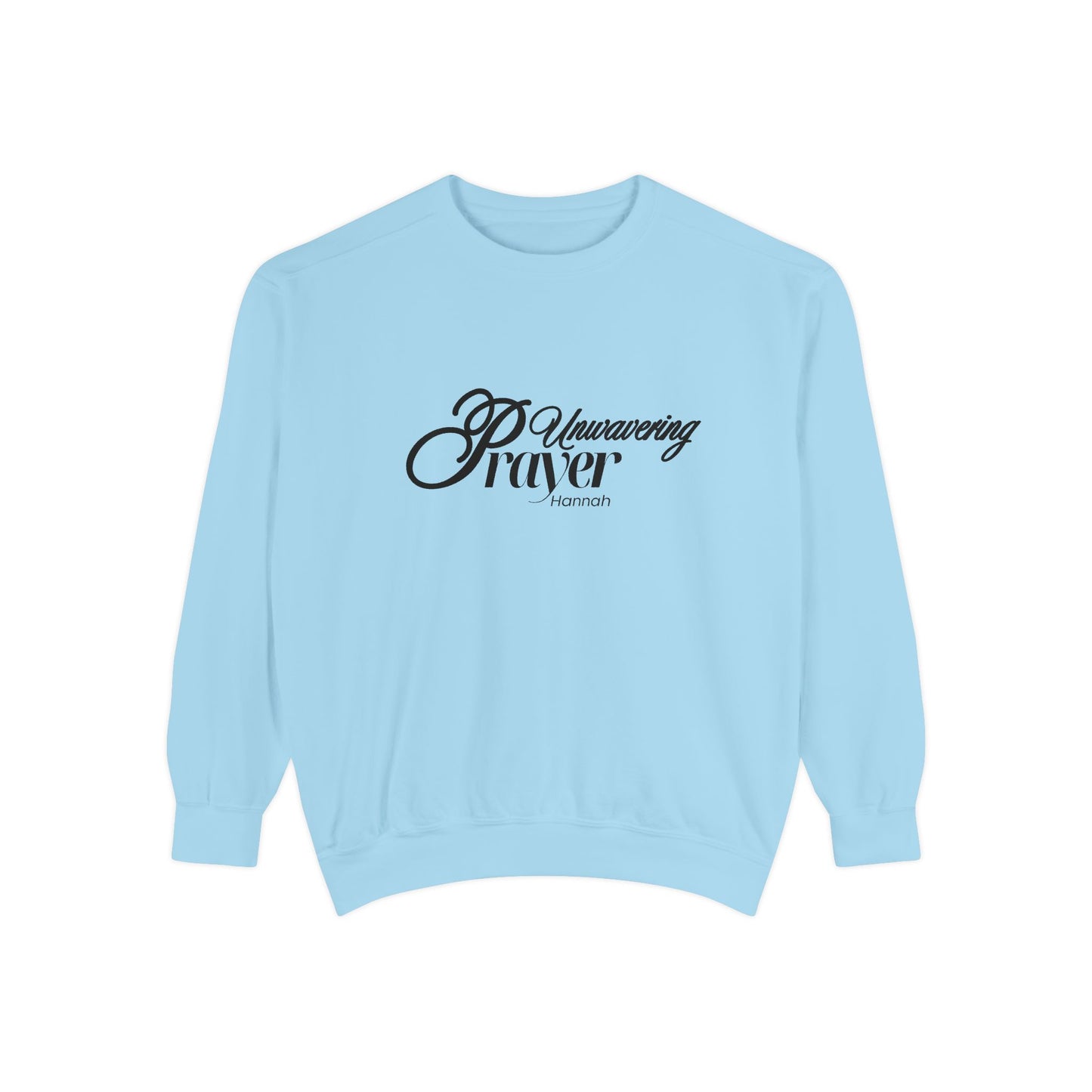 Hannah: Unwavering Prayer Crewneck Sweatshirt