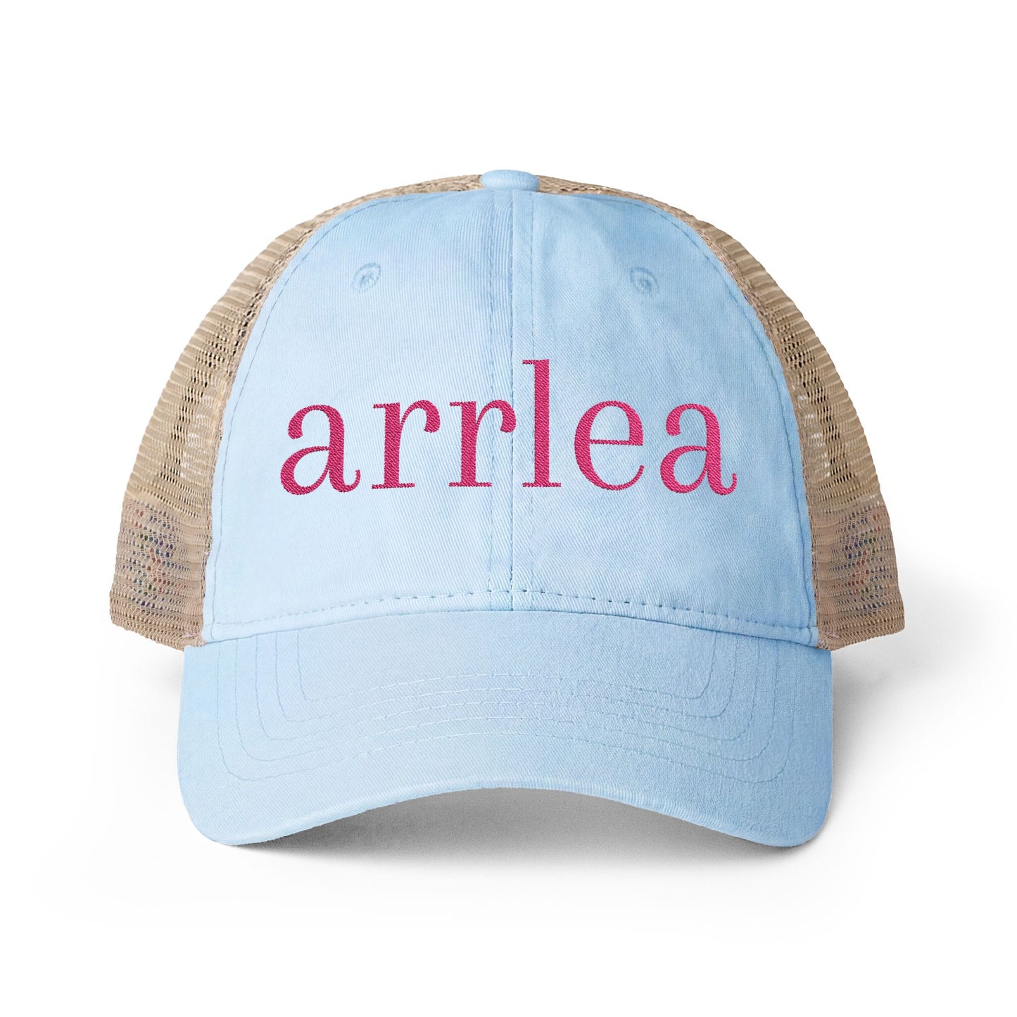 Embroidered arrlea Signature Hat (Hot Pink)