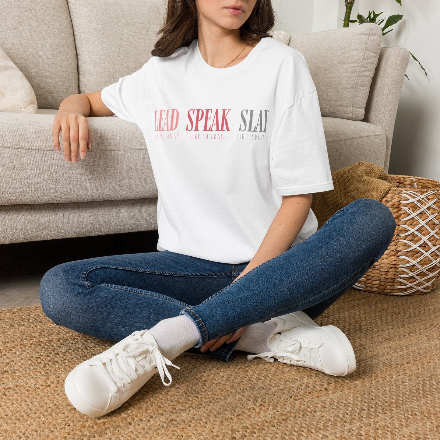 Lead Like Deborah. Speak Like Huldah. Slay Like Abigail.