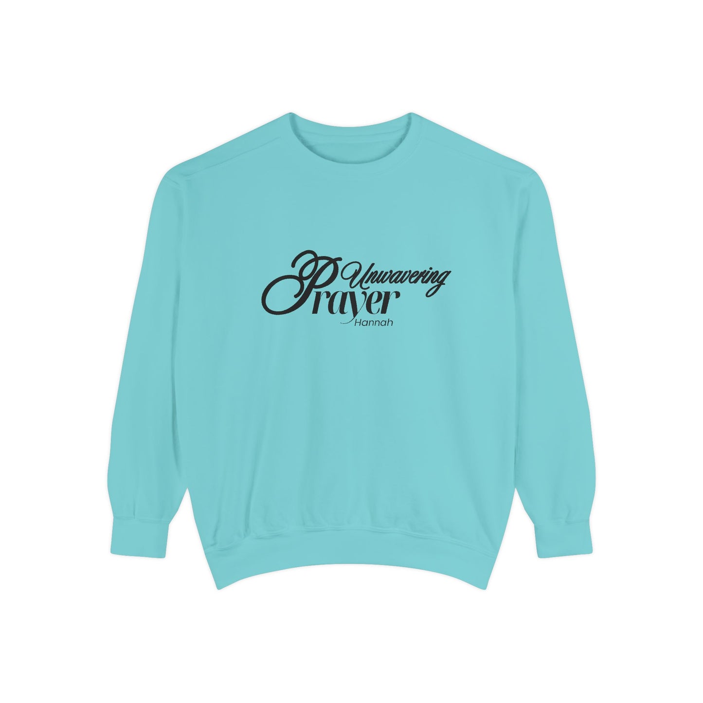 Hannah: Unwavering Prayer Crewneck Sweatshirt