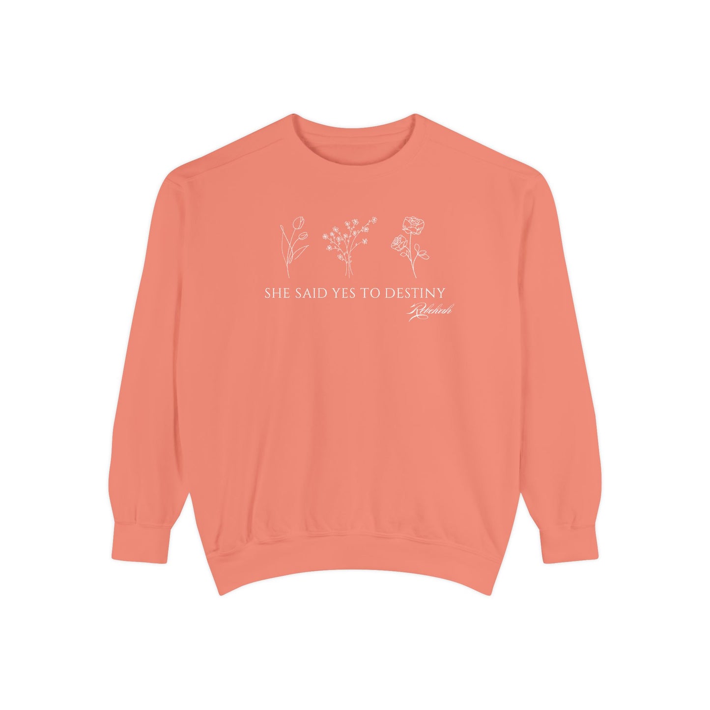 Rebekah: She Said Yes to Destiny Crewneck Sweatshirt