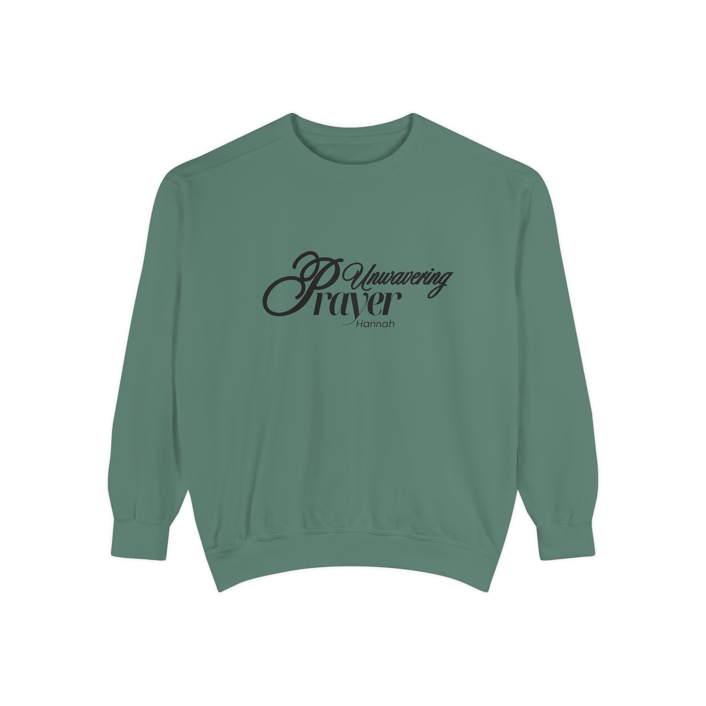 Hannah: Unwavering Prayer Crewneck Sweatshirt
