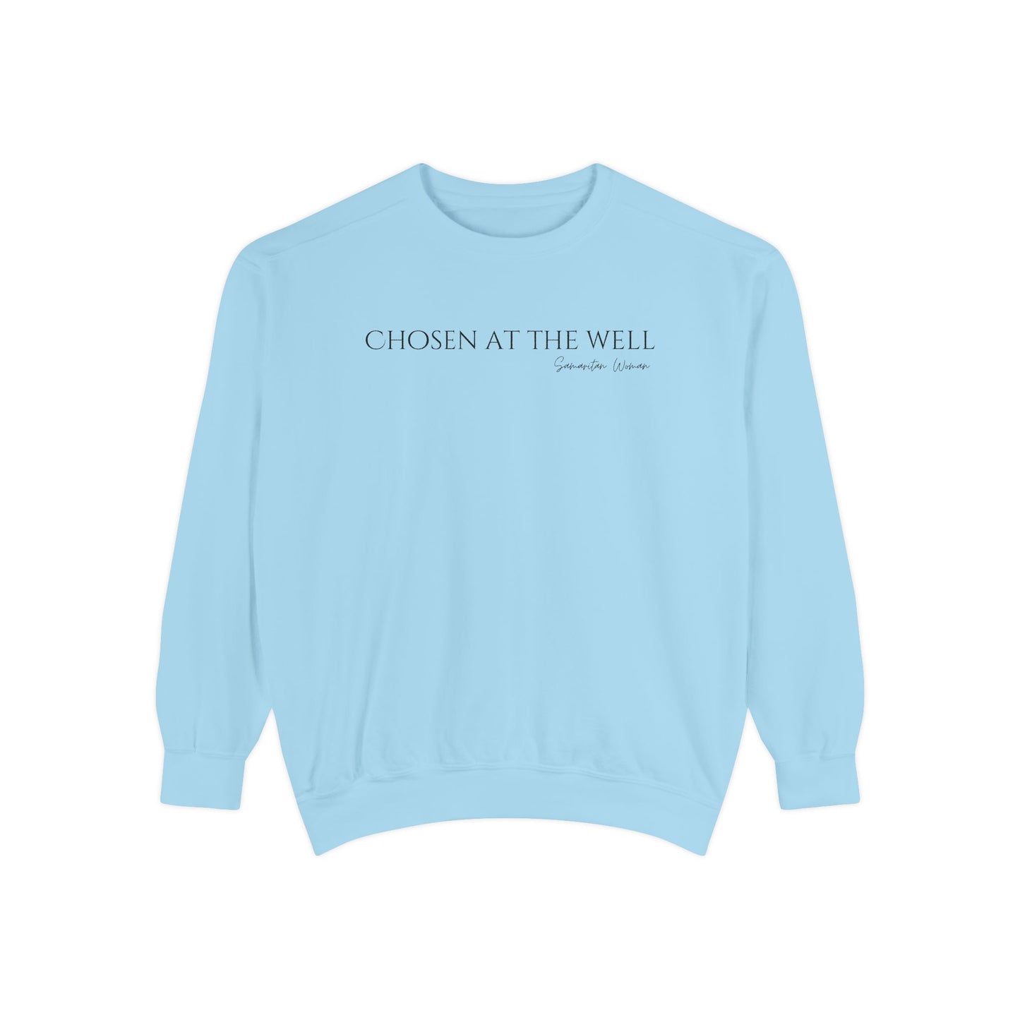 Samaritan Woman: Chosen at the Well Crewneck Sweatshirt