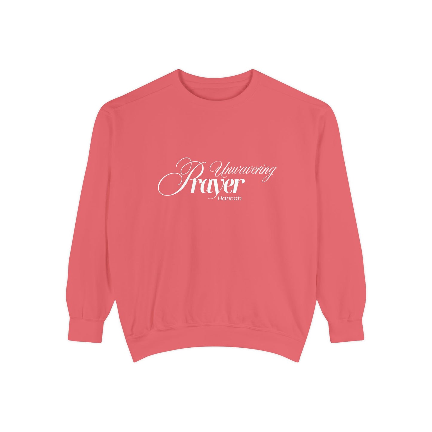 Hannah: Unwavering Prayer Crewneck Sweatshirt
