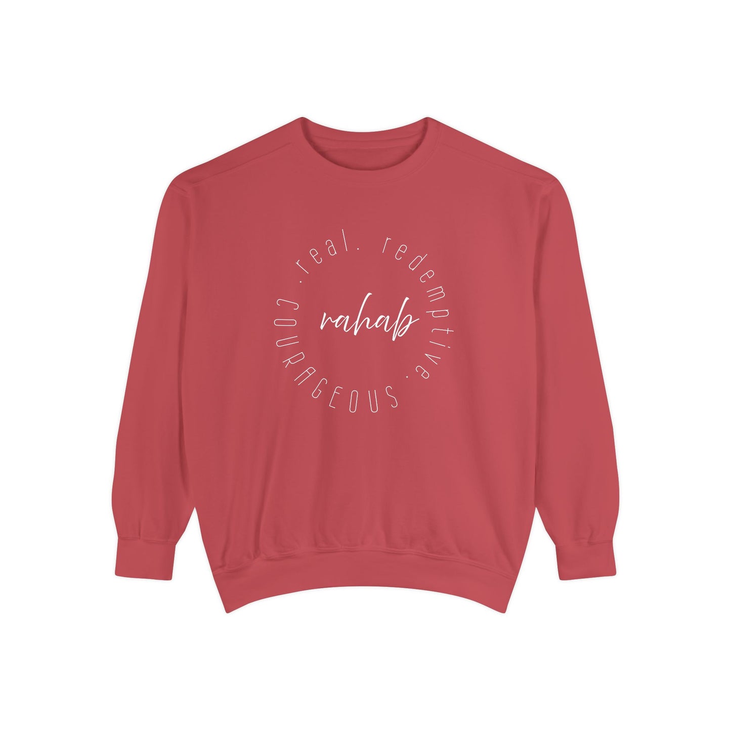 Rahab: Courageous. Redemptive. Real. Crewneck Sweatshirt
