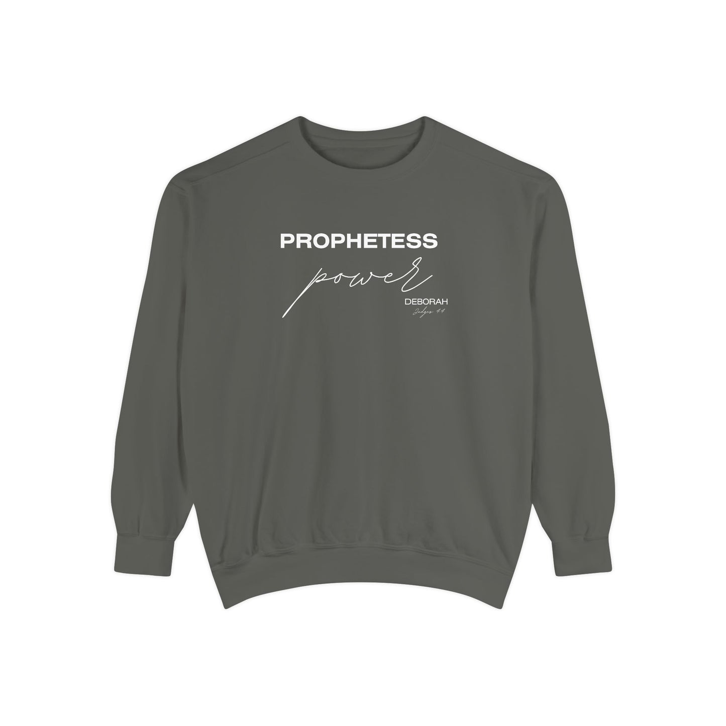 Deborah: Prophetess Power Crewneck Sweatshirt