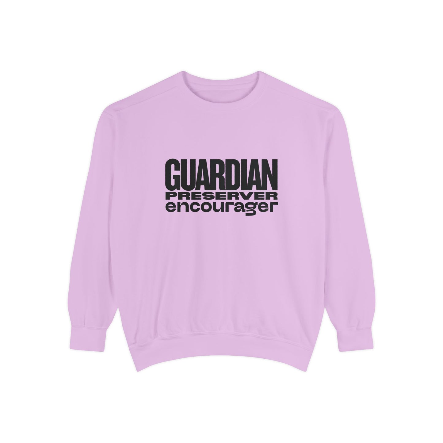 Guardian. Preserver. Encourager. Crewneck Sweatshirt