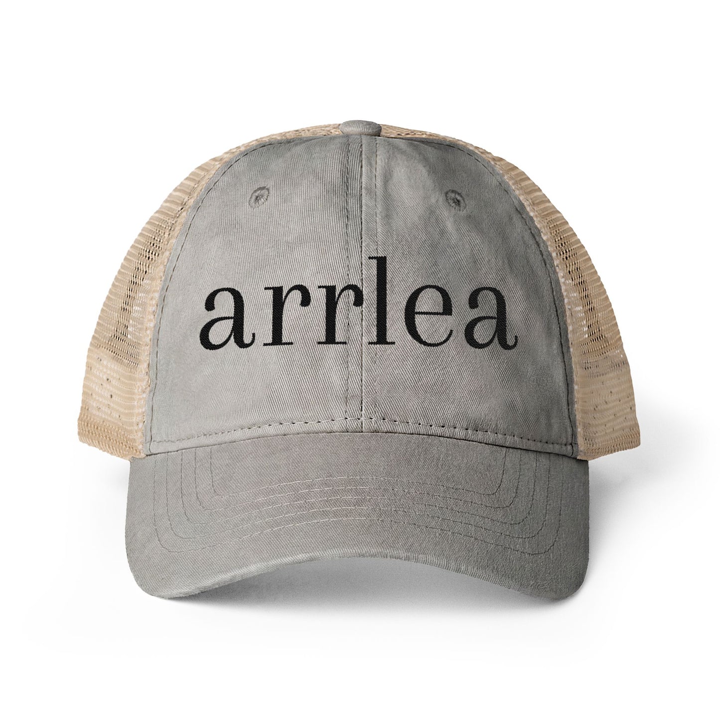 Embroidered arrlea Signature Hat (Black)