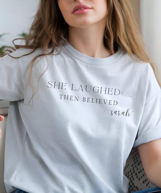 Sarah – She Laughed, Then Believed.