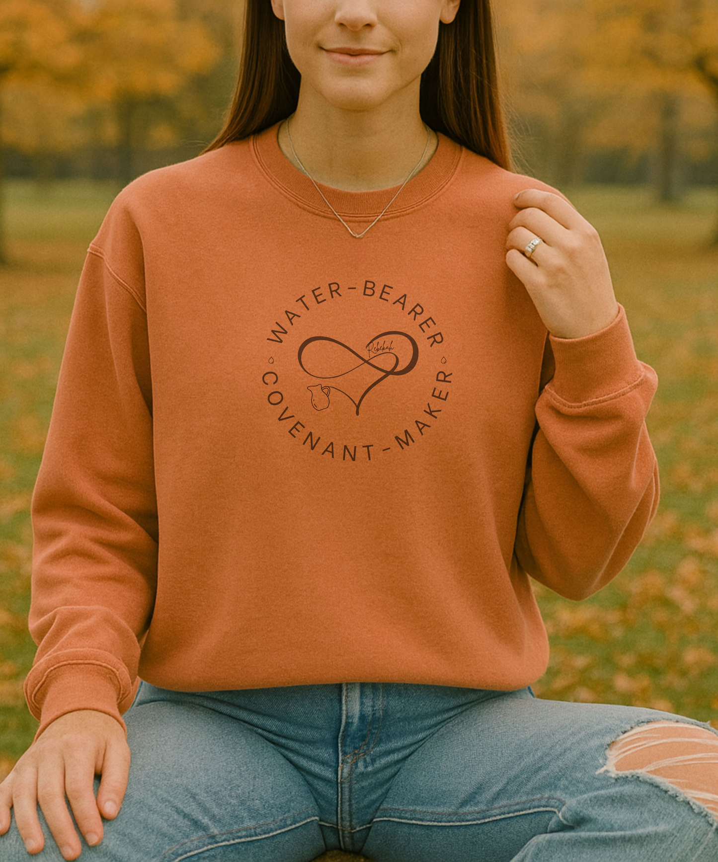 Rebekah: Water-Bearer, Covenant-Maker Crewneck Sweatshirt