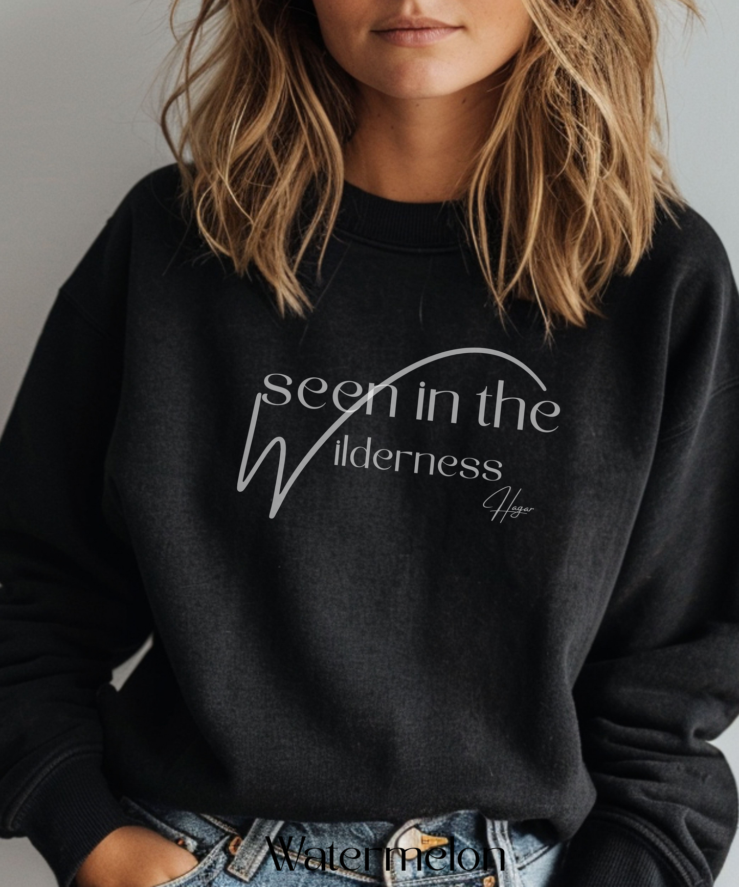 Hagar: Seen in the Wilderness Crewneck Sweatshirt