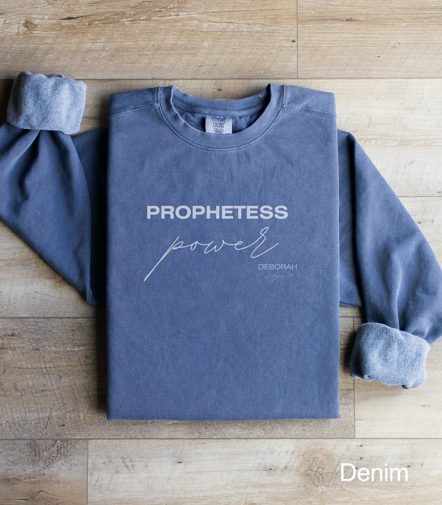 Deborah: Prophetess Power Crewneck Sweatshirt
