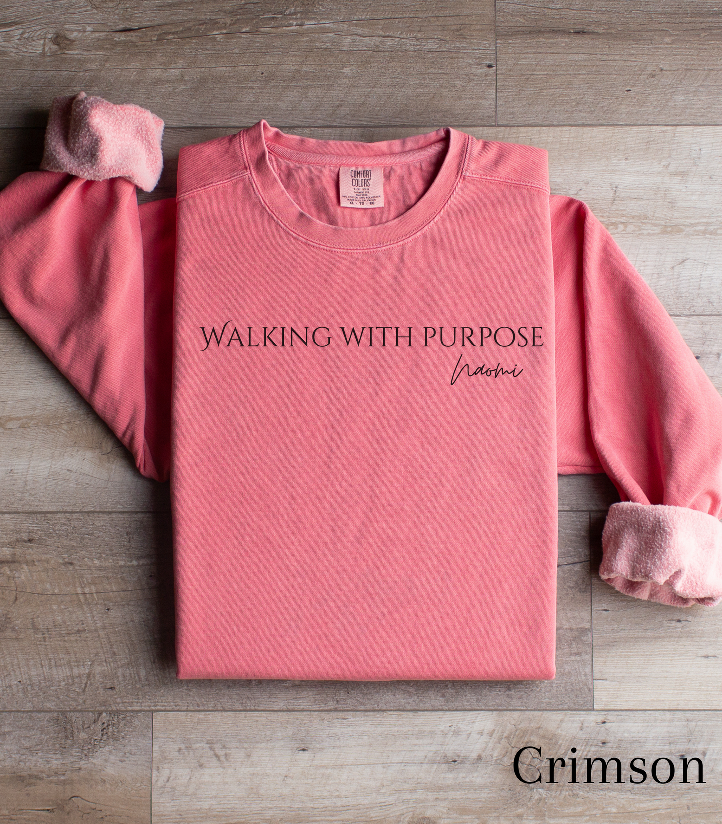 Naomi: Walking With Purpose Crewneck Sweatshirt