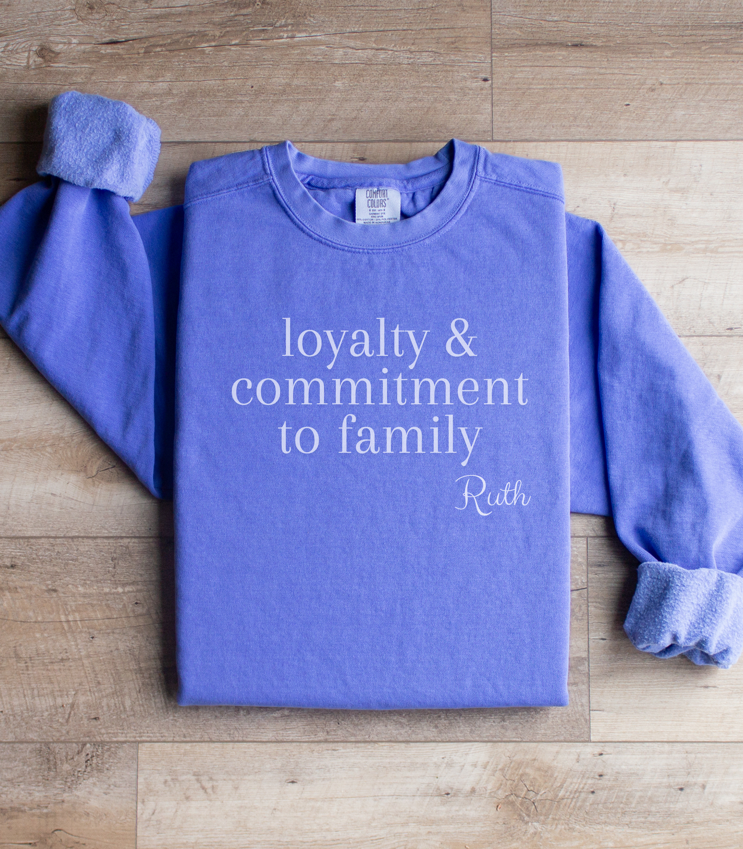 Ruth: Loyalty & Commitment to Family Crewneck Sweatshirt