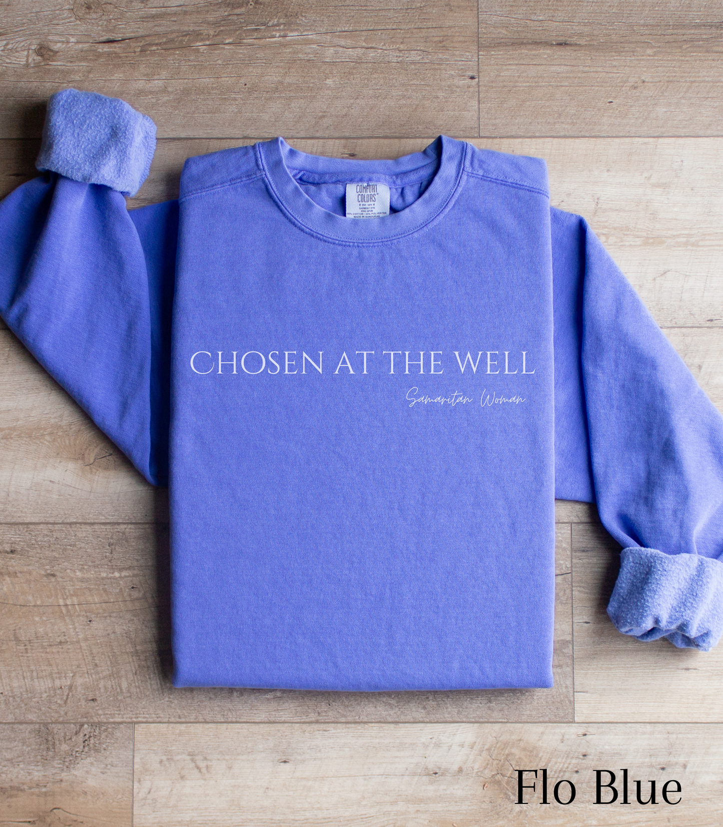 Samaritan Woman: Chosen at the Well Crewneck Sweatshirt