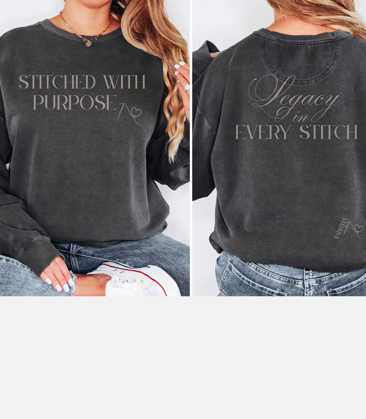 Tabitha Hands that Served Crewneck Sweatshirt