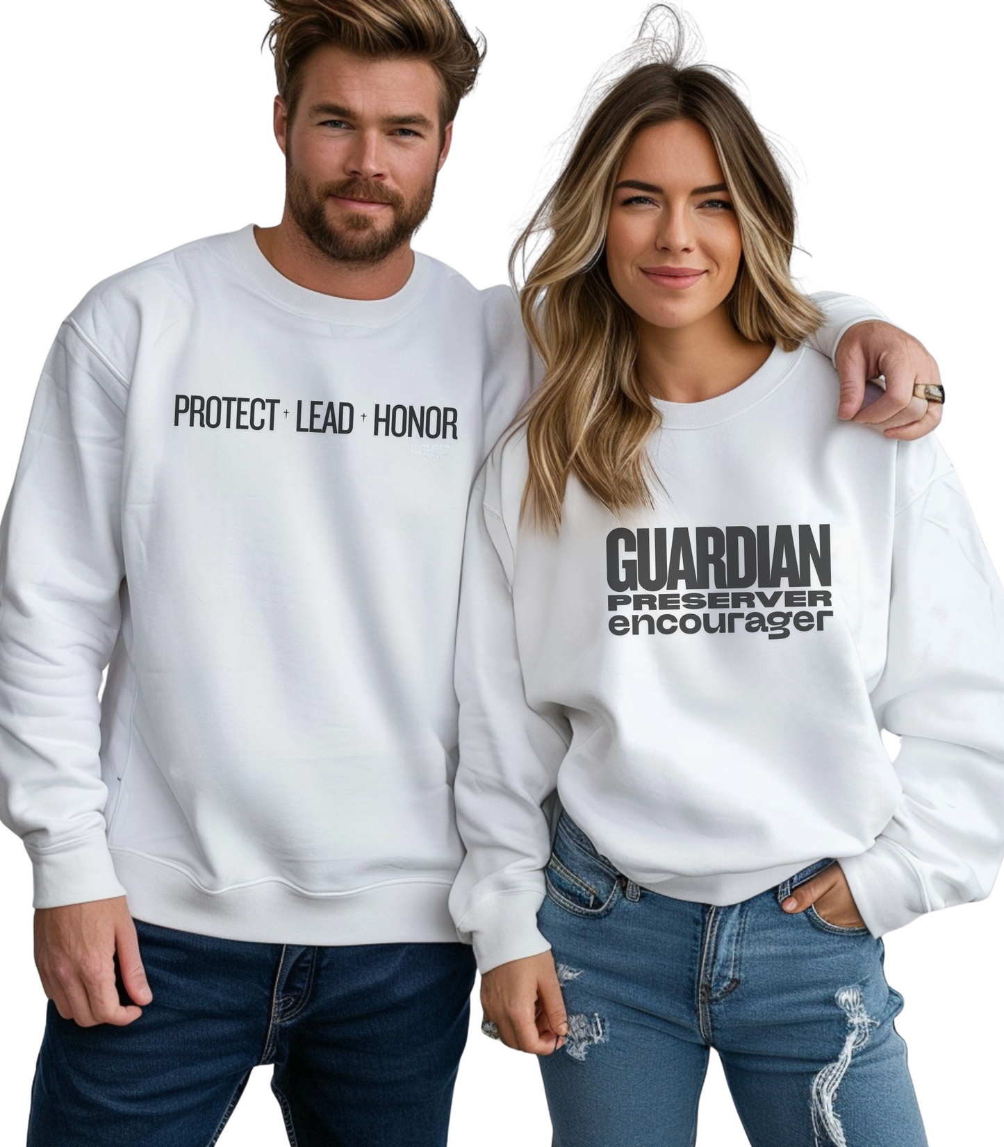 Protect. Lead. Honor. Crewneck Sweatshirt