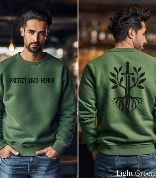 Protect. Lead. Honor. Crewneck Sweatshirt