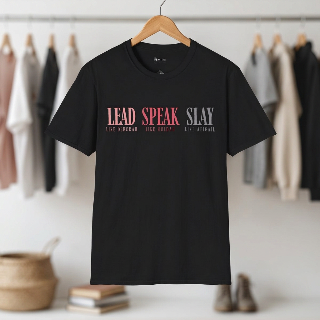 Lead Like Deborah. Speak Like Huldah. Slay Like Abigail.