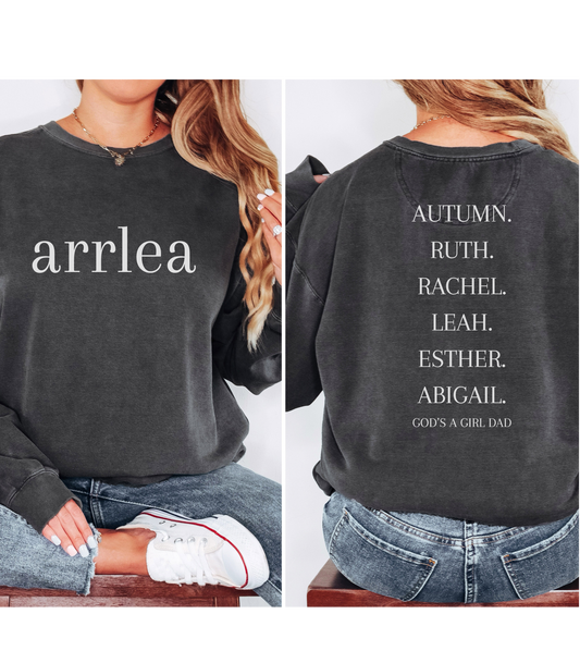 arrlea - A name with meaning Crewneck