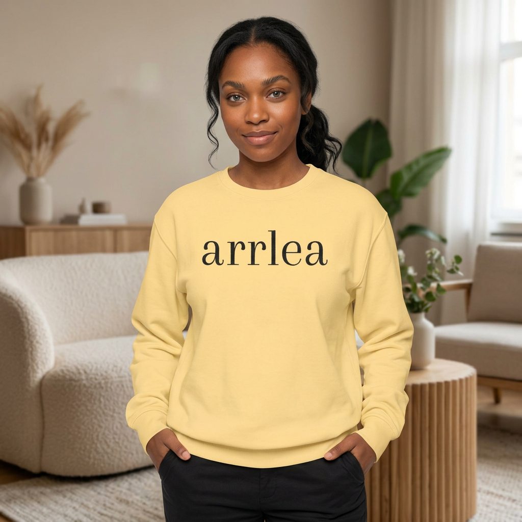 arrlea - A name with meaning Crewneck