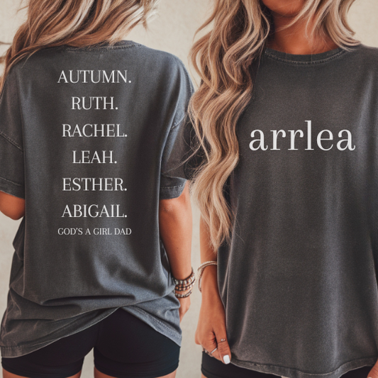 arrlea. A name with meaning T-shirt