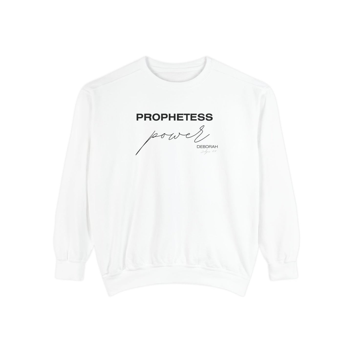 Deborah: Prophetess Power Crewneck Sweatshirt