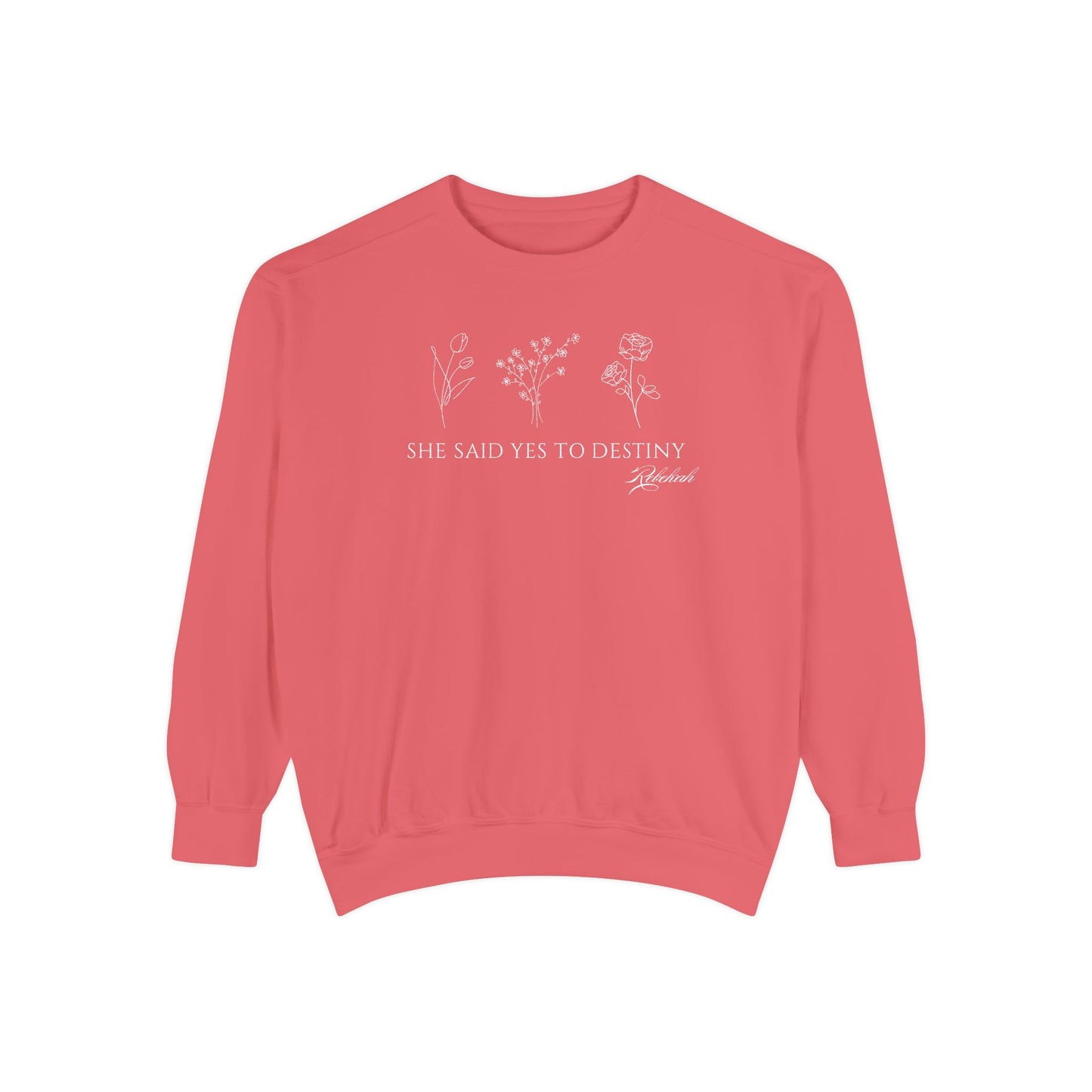Rebekah: She Said Yes to Destiny Crewneck Sweatshirt
