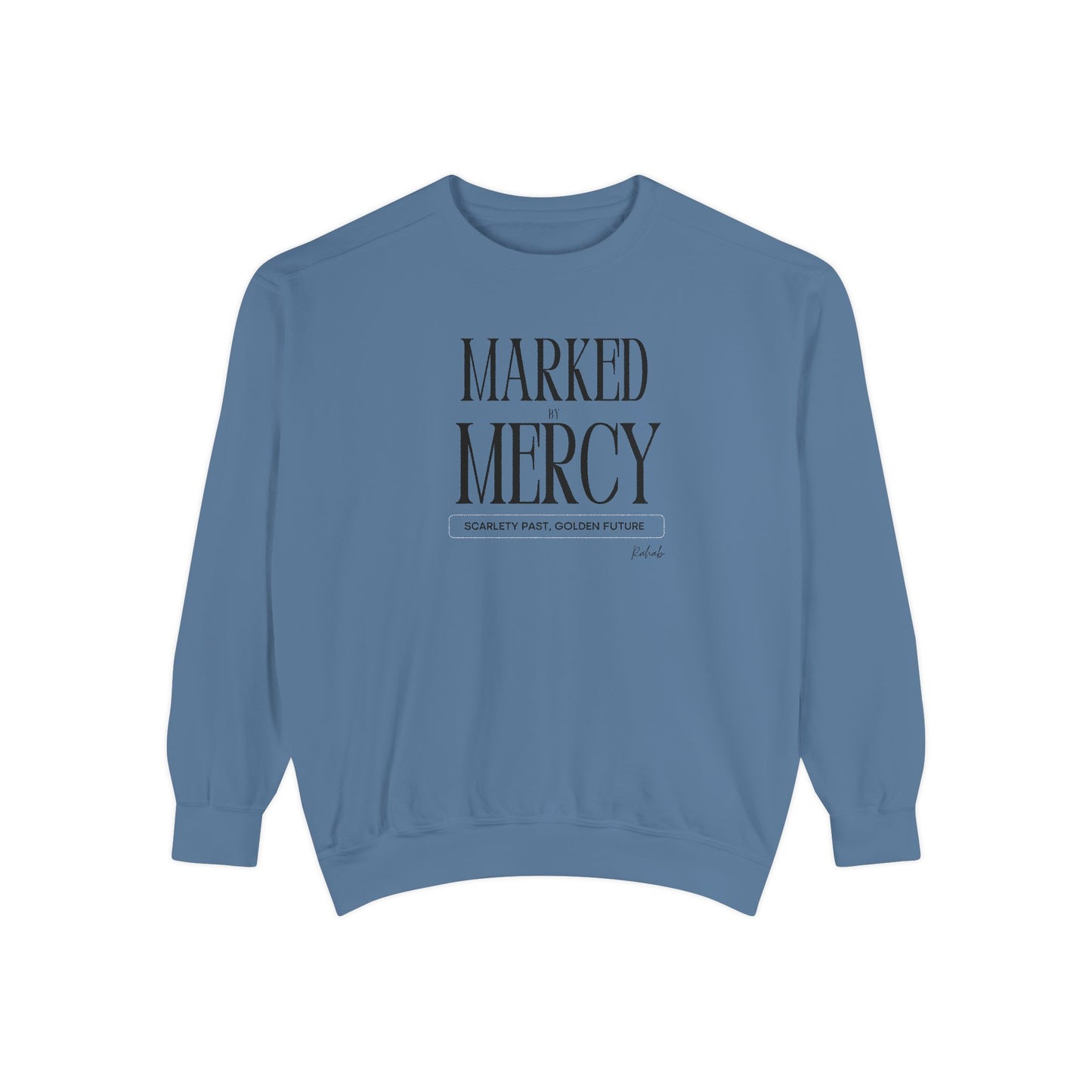 Rahab: Marked by Mercy – Scarlet Past, Golden Future Crewneck Sweatshirt