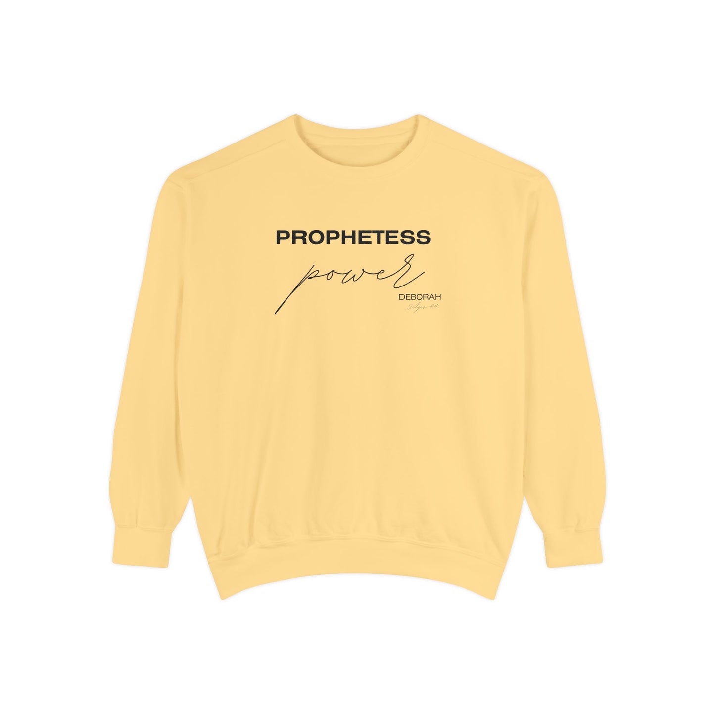 Deborah: Prophetess Power Crewneck Sweatshirt