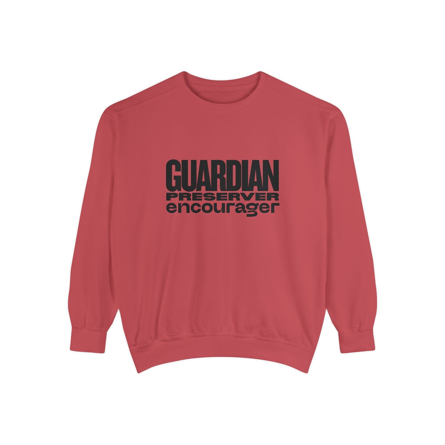 Guardian. Preserver. Encourager. Crewneck Sweatshirt