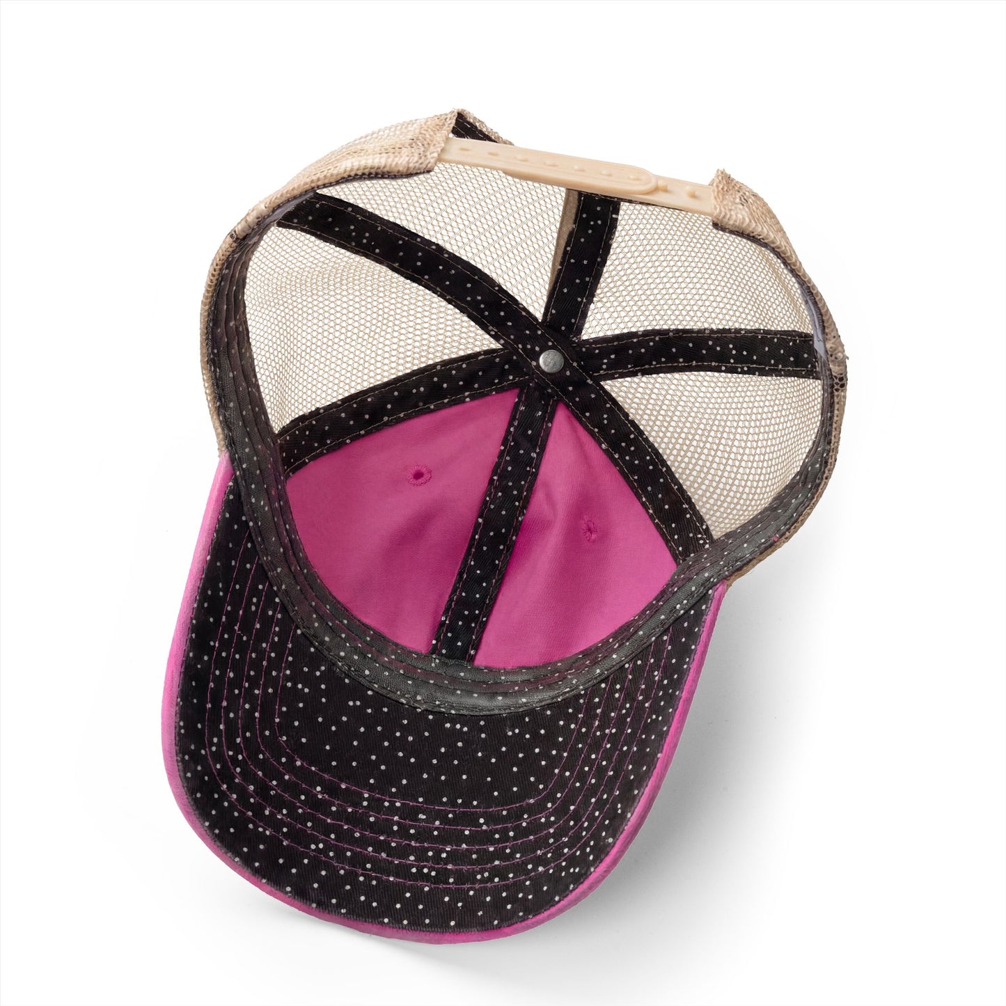 Embroidered Boots and Blessings Hat (Black)