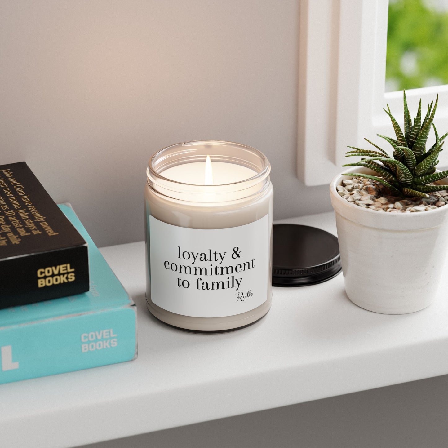 Personalized Loyalty & Commitment Soy Candle - Family Home Decor, Aromatherapy Gift, Wedding Favor, Relaxation Essentials, Mother's Day