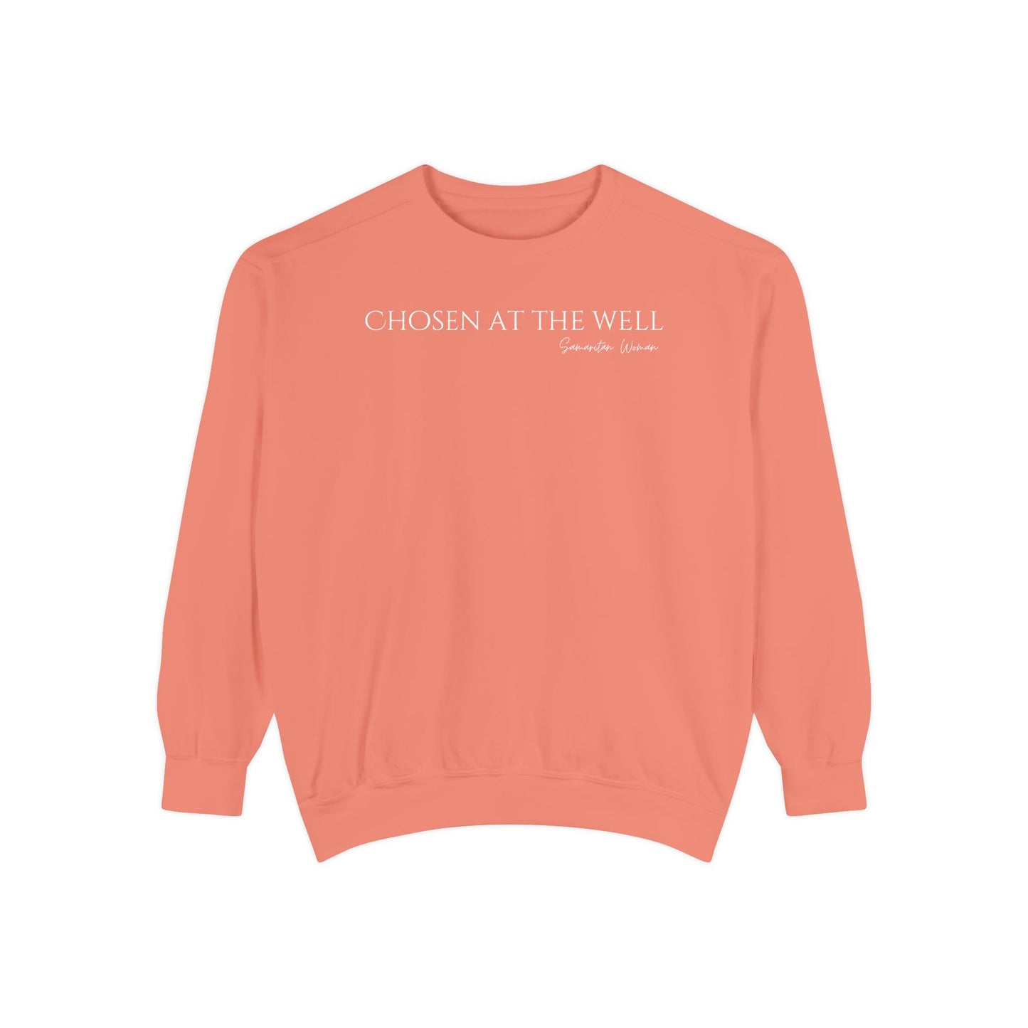Samaritan Woman: Chosen at the Well Crewneck Sweatshirt