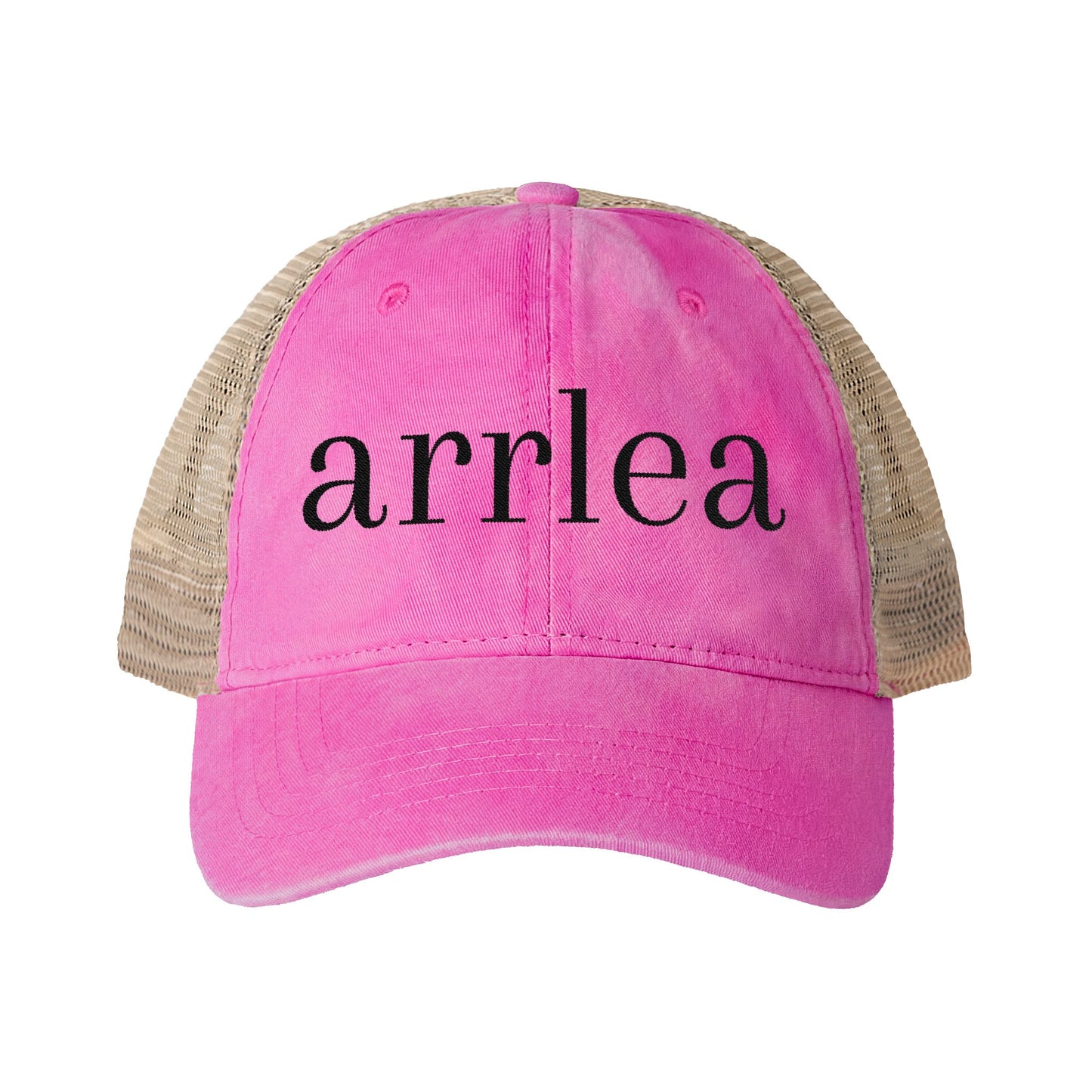 Embroidered arrlea Signature Hat (Black)