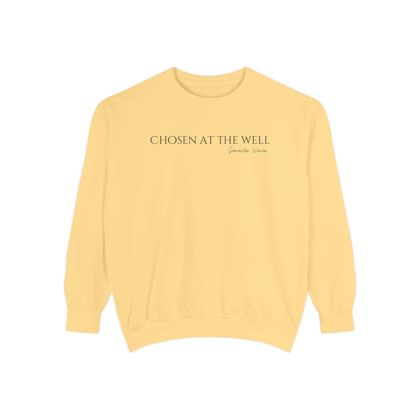 Samaritan Woman: Chosen at the Well Crewneck Sweatshirt