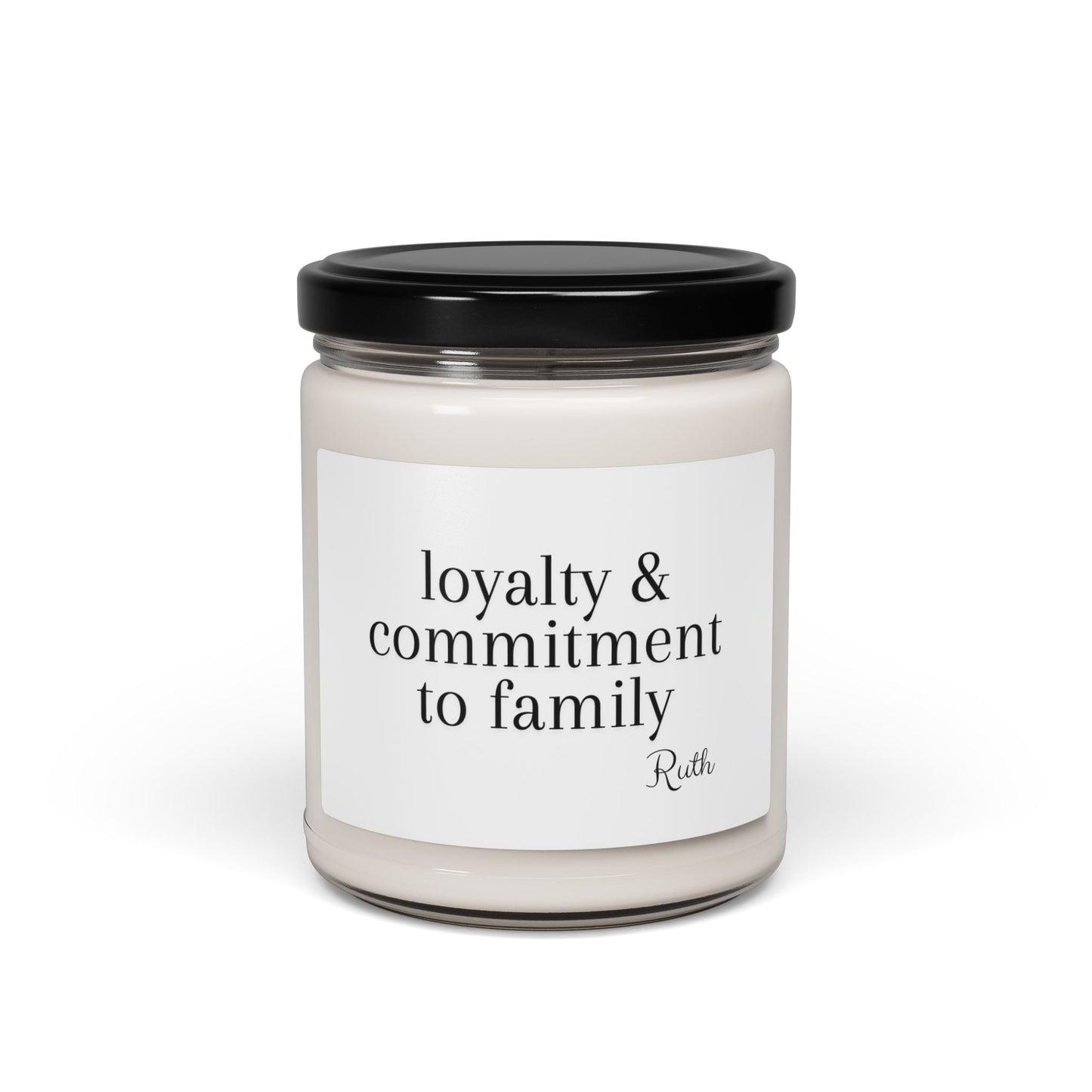 Loyalty and Commitment to Family Candle