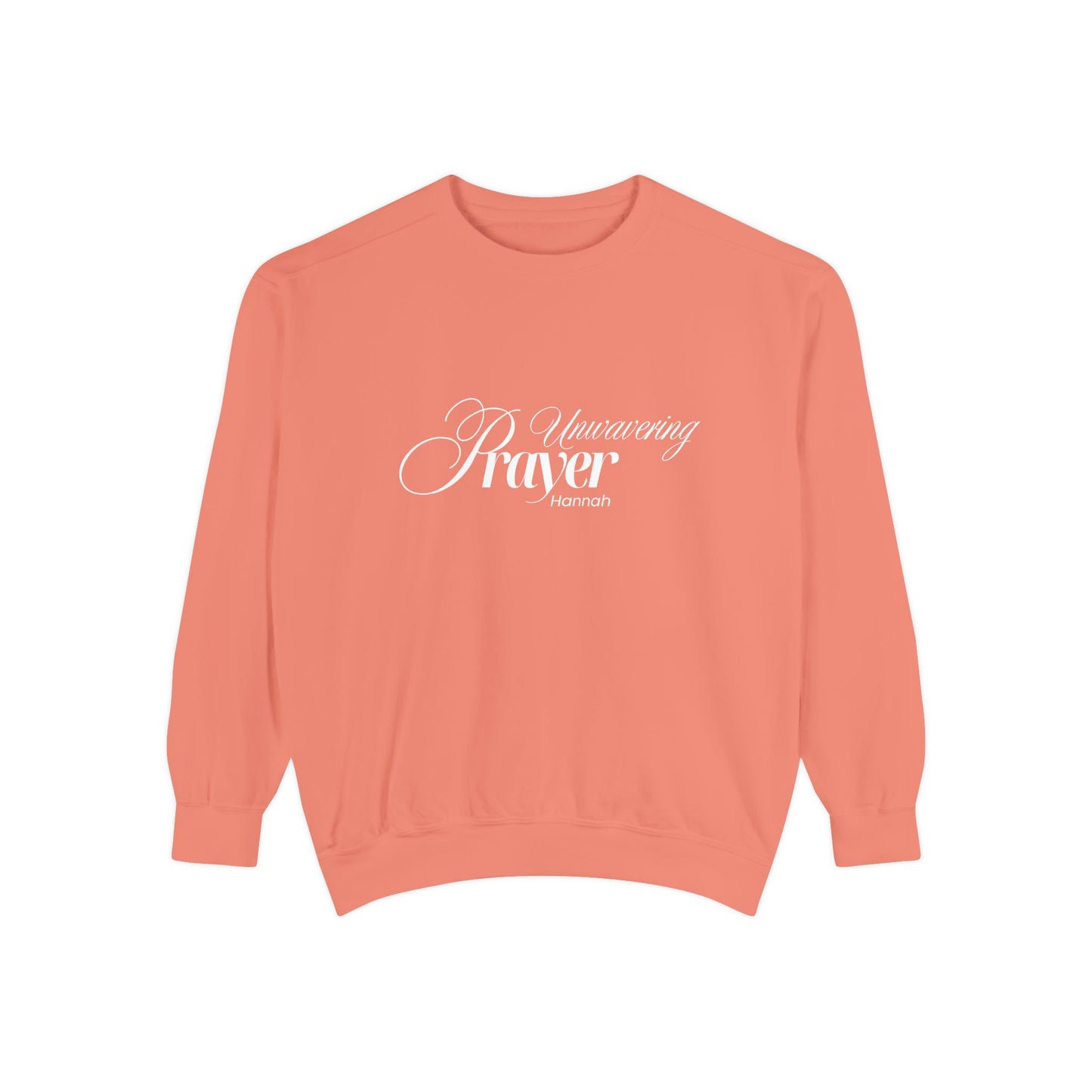 Hannah: Unwavering Prayer Crewneck Sweatshirt