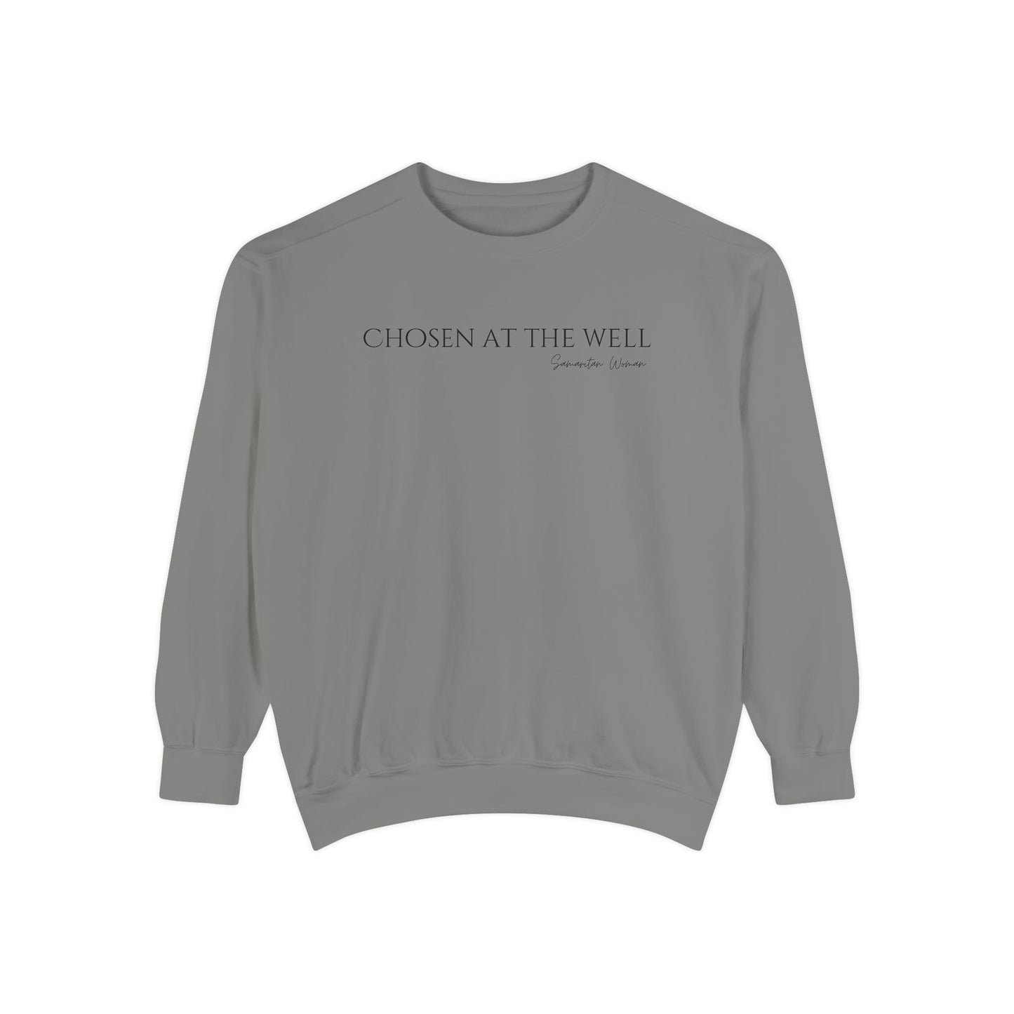Samaritan Woman: Chosen at the Well Crewneck Sweatshirt