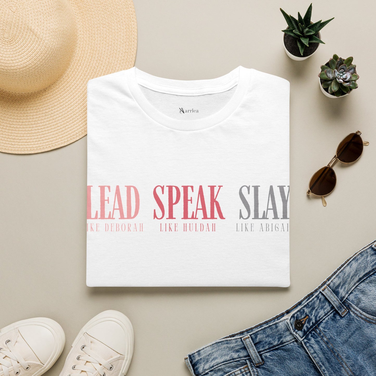 Lead Like Deborah. Speak Like Huldah. Slay Like Abigail.