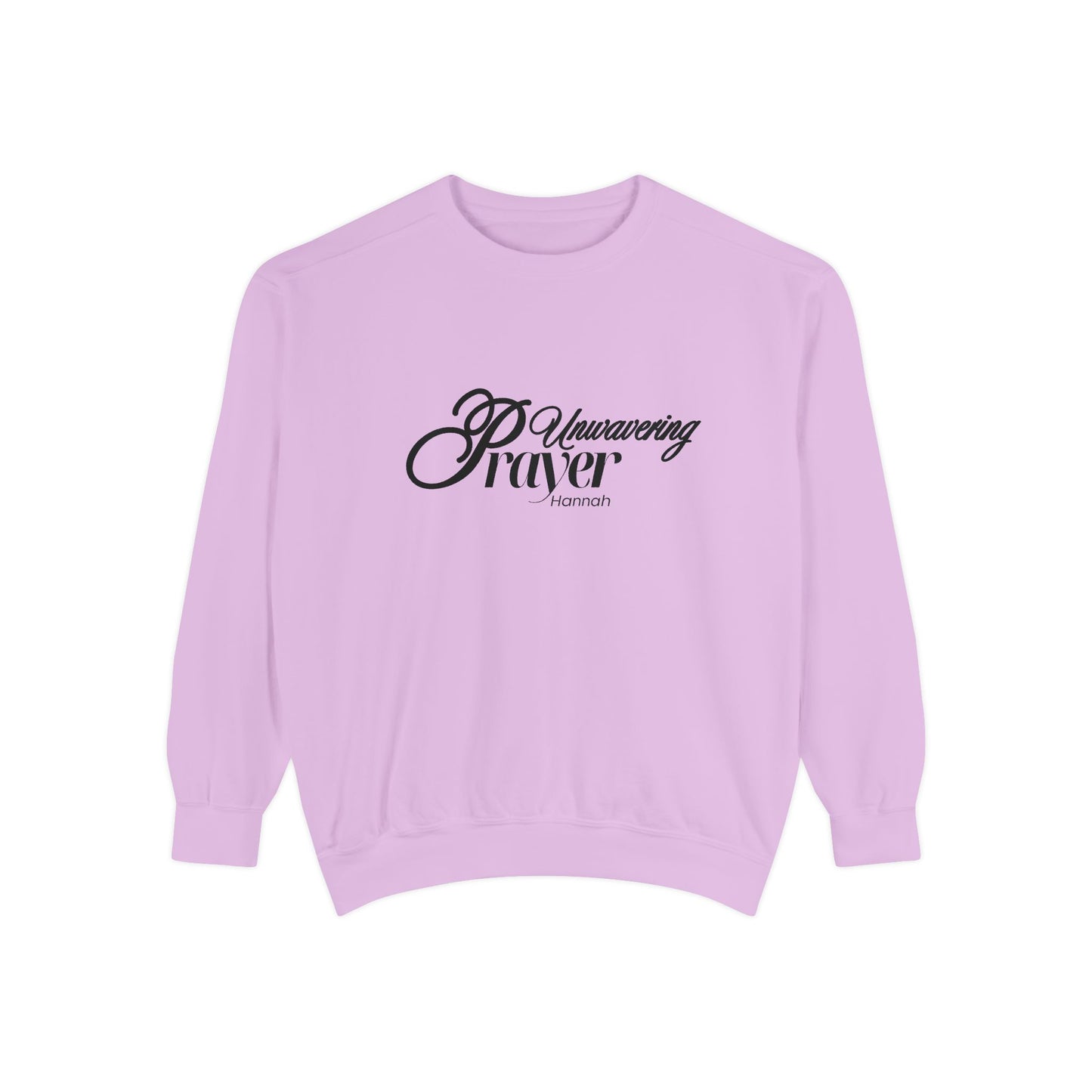 Hannah: Unwavering Prayer Crewneck Sweatshirt